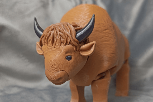 Articulated Polish Bison: A Modular 3D Model for Wildlife Lovers