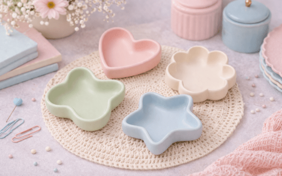 Charming Trinket Dish Set STL Organizer Bundle