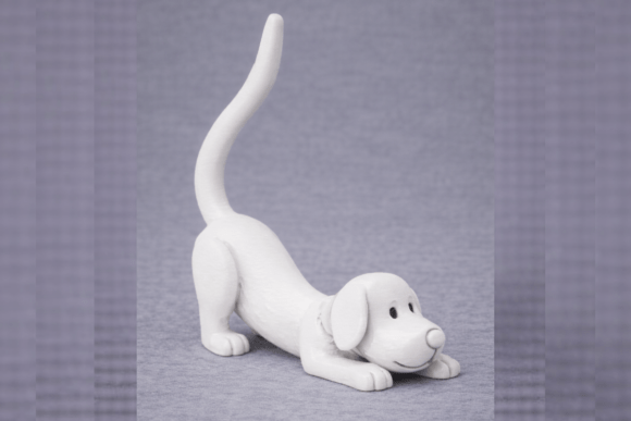 Dog Ring Holder 3D Print: Creative Home Decor & Gift