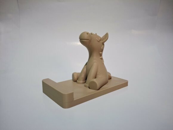 Kawa Horse Phone Holder STL: Stylized Desk Stand