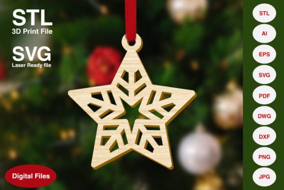 Star Christmas Decoration with Snowflake Design: A Festive Guide