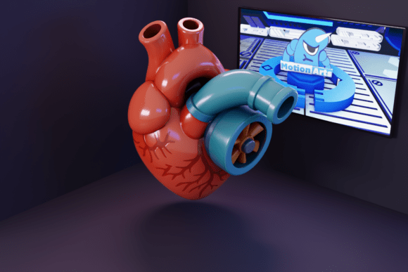 Turbo Heart: Bold Typography with Racing Spirit